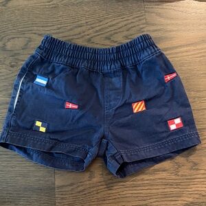 The Beaufort Bonnet Co (TBBC) Sheffield shorts nautical flags 2T